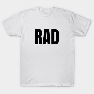 RAD black T-Shirt